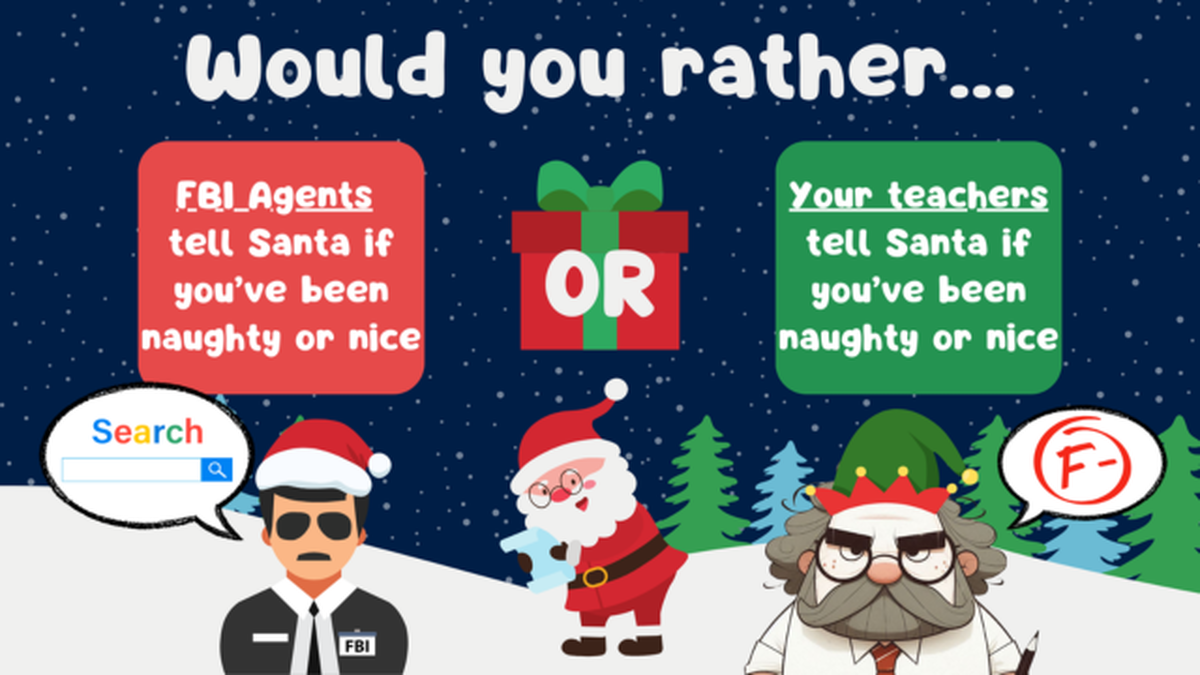 Would You Rather: Santa's Helpers image number null